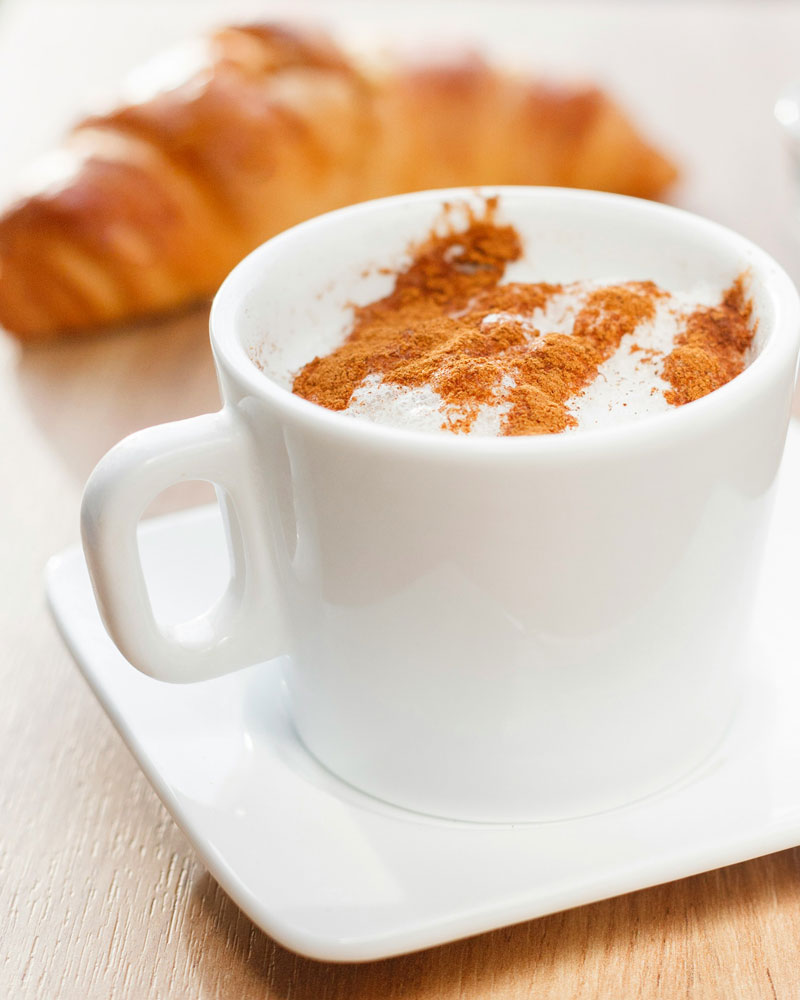 Tasse Kaffee zum Frühstück